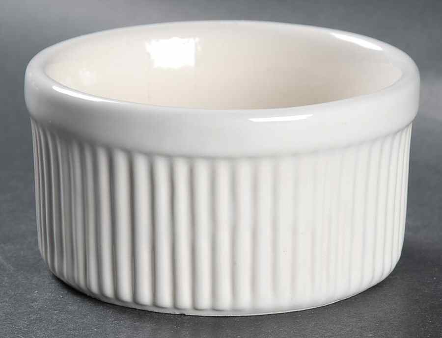 Heritage White Ramekin by Pfaltzgraff-1