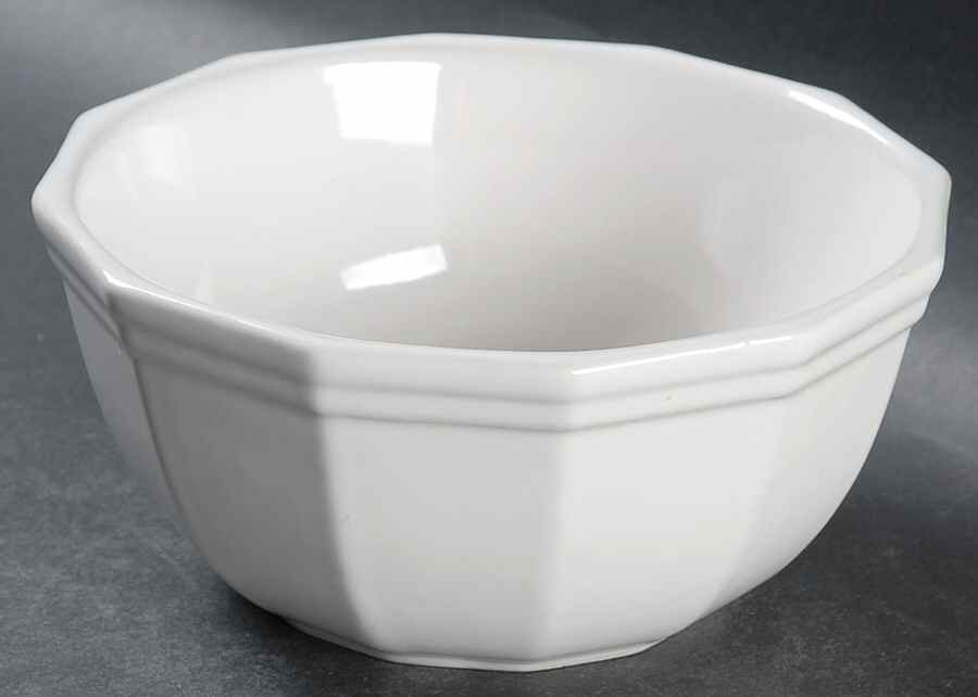 Heritage White 6" Mixing Bowl by Pfaltzgraff-1