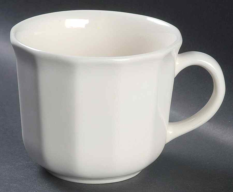 Heritage White Oversized Cup by Pfaltzgraff-1