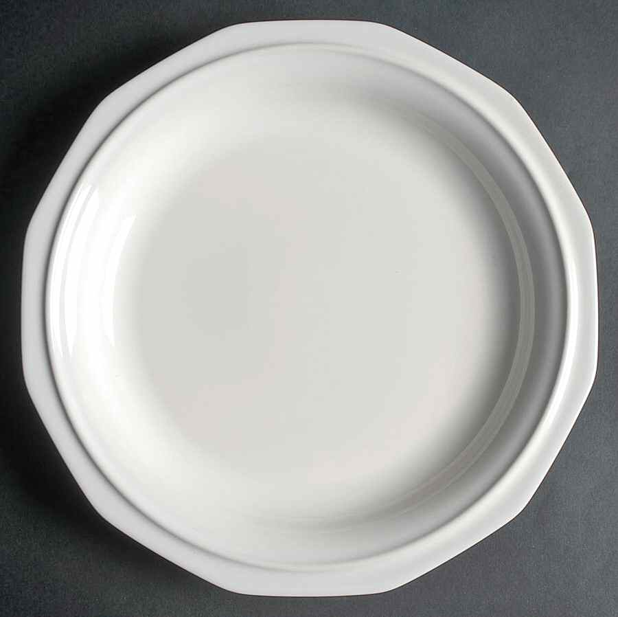 Heritage White Breakfast Plate by Pfaltzgraff-1