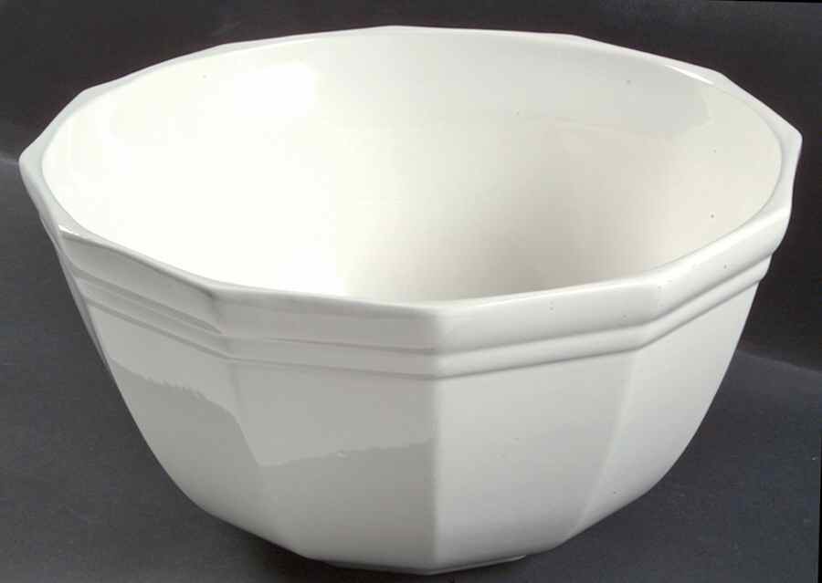 Heritage White Dough Bowl by Pfaltzgraff-1