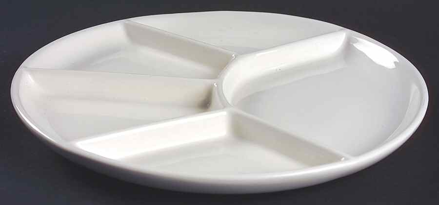 Heritage White Fondue Plate by Pfaltzgraff-1