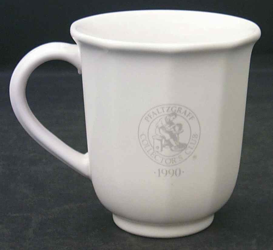 Heritage White 1990 Collector Mug by Pfaltzgraff-1