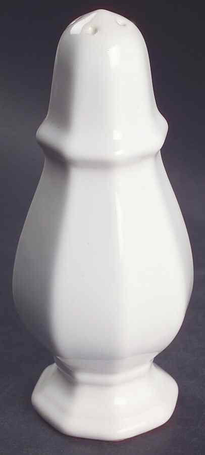 Heritage White Muffineer (Shaker) by Pfaltzgraff-1