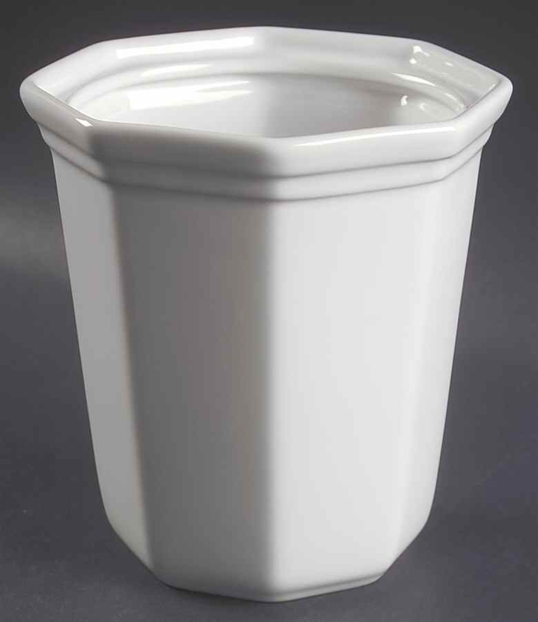 Heritage White Gadget Crock by Pfaltzgraff-1