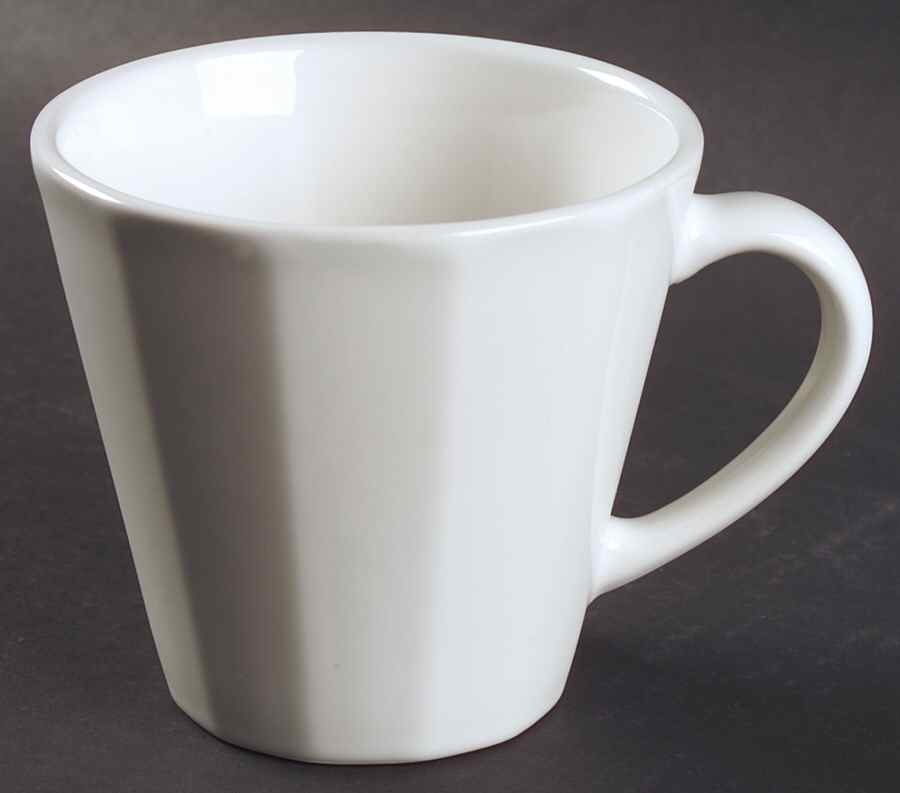 Heritage White Cafe Mug by Pfaltzgraff-1