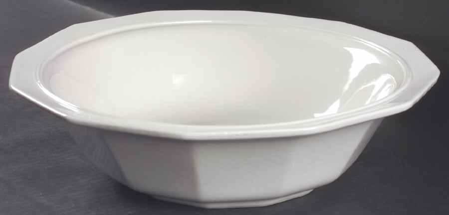 Heritage White Pitcher & Bowl-56 Oz (Bowlonly) by Pfaltzgraff-1