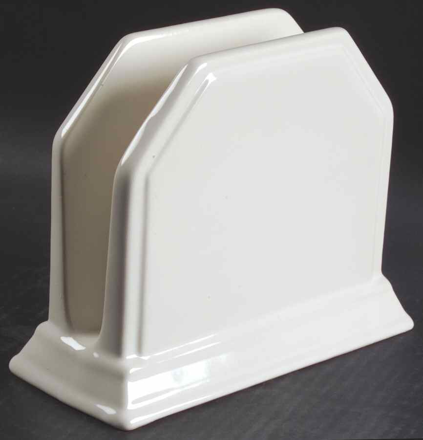 Heritage White Napkin Holder by Pfaltzgraff-1