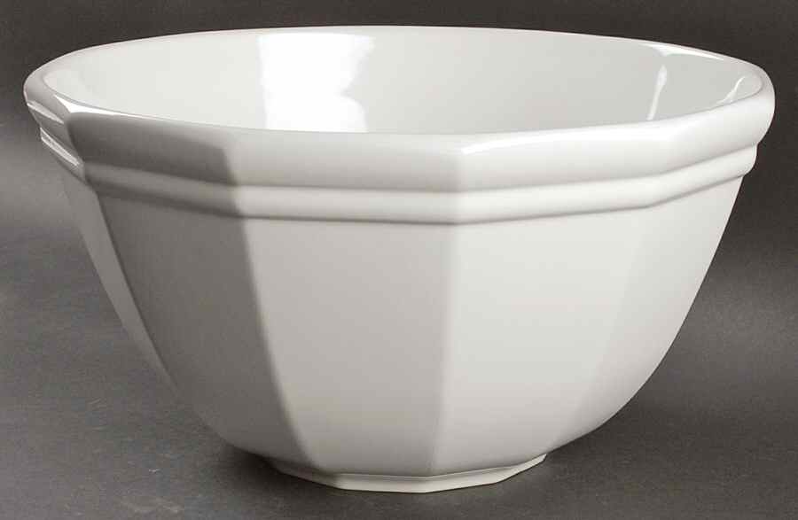 Heritage White Dough Bowl by Pfaltzgraff-1