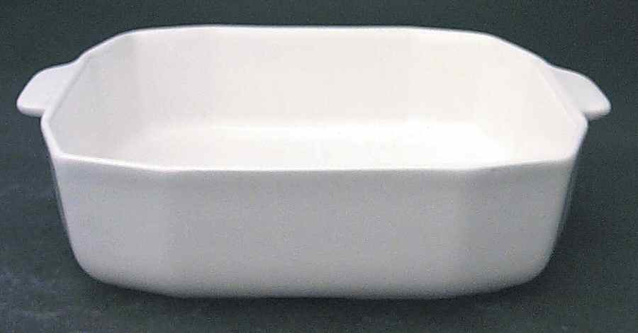 Heritage White 10" Square Baker by Pfaltzgraff-1