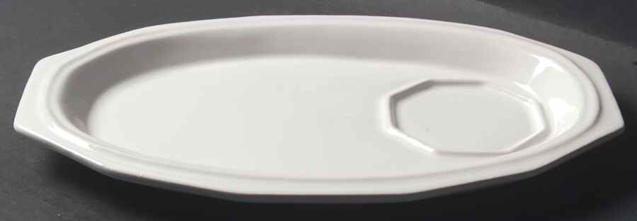 Heritage White Snack Plate by Pfaltzgraff-1