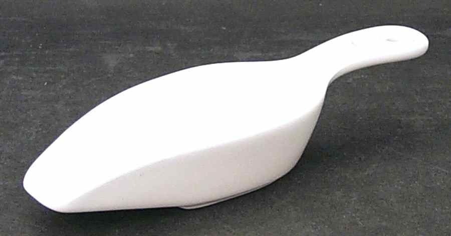 Heritage White Medium Scoop by Pfaltzgraff-1