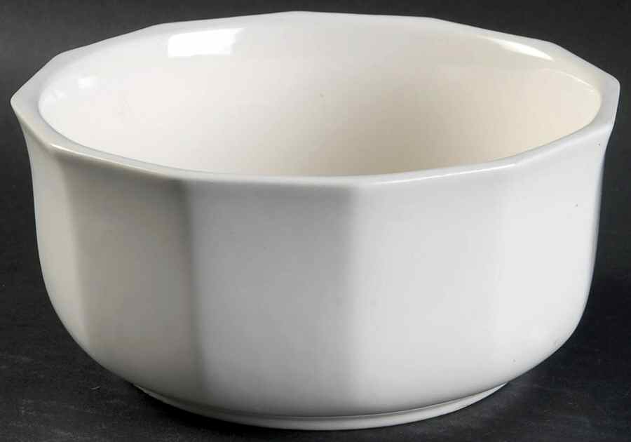 Heritage White 6" Round Vegetable Bowl by Pfaltzgraff-1