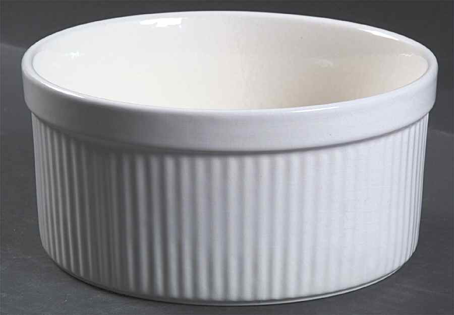 Heritage White 6" Souffle by Pfaltzgraff-1