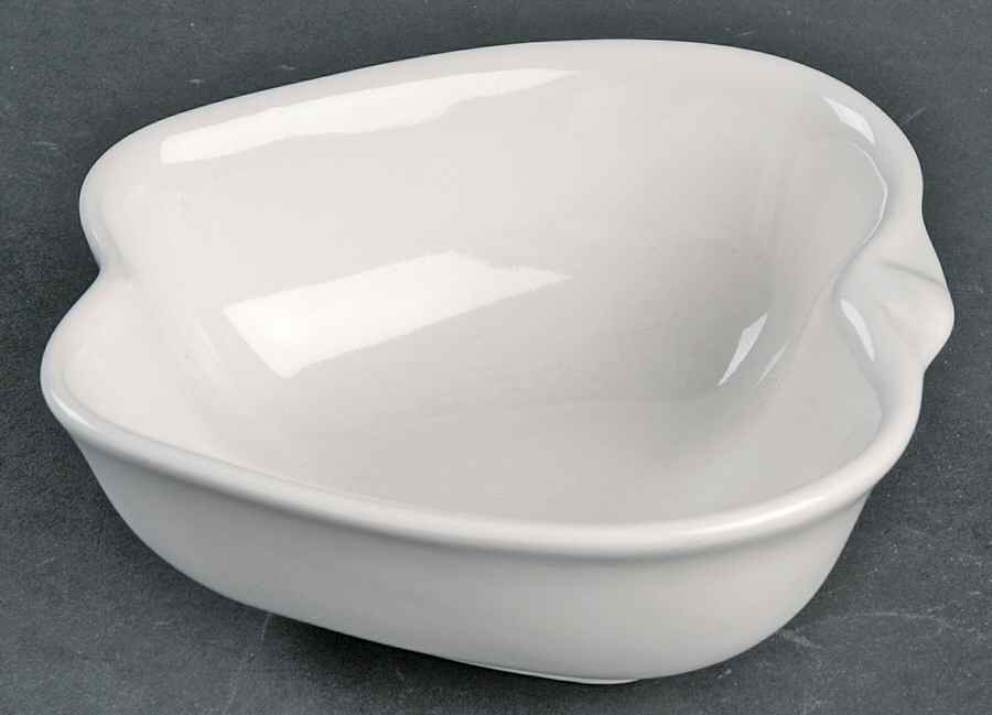 Heritage White Small Baked Apple Dish by Pfaltzgraff-1