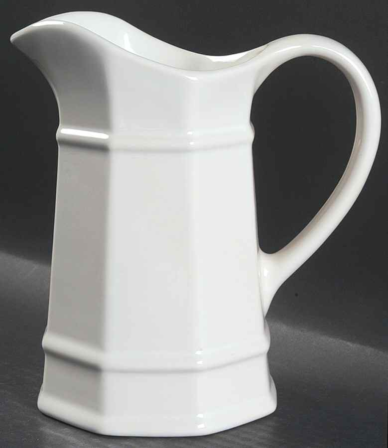 Heritage White 32 Oz Pitcher by Pfaltzgraff-1