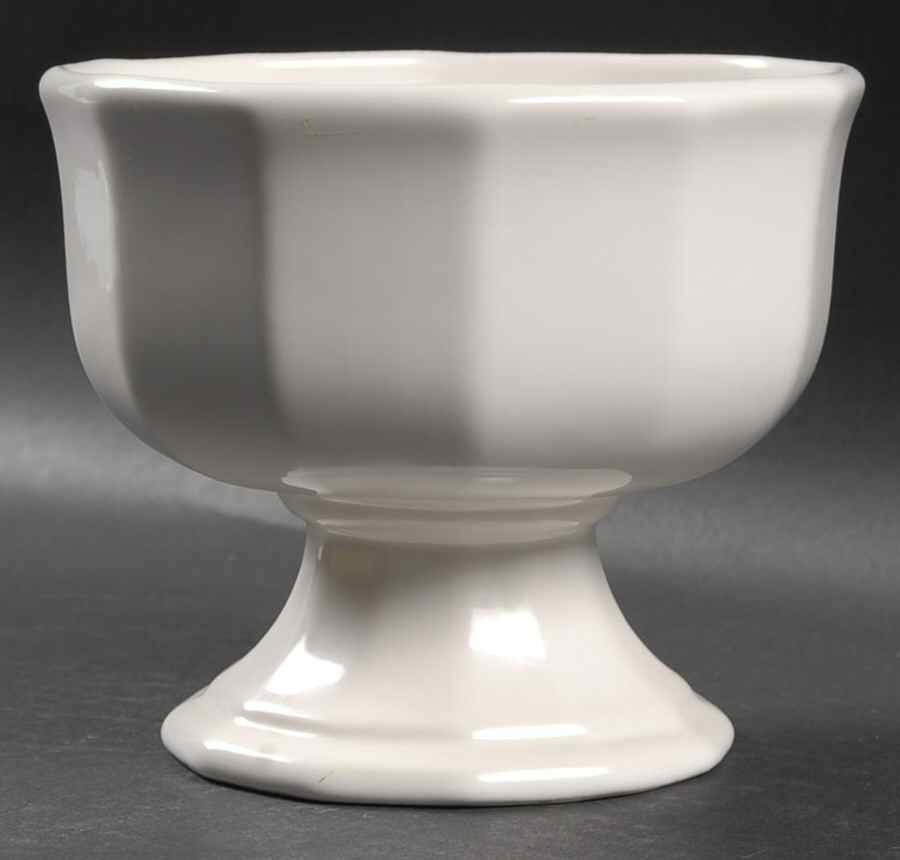 Heritage White 5" Footed Planter by Pfaltzgraff-1