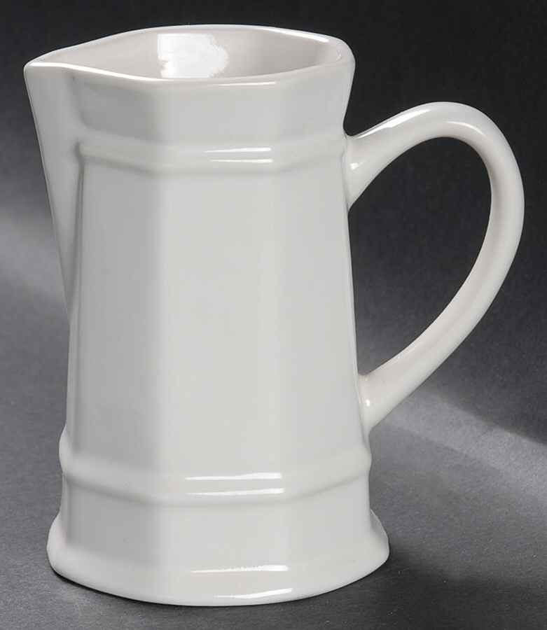 Heritage White Creamer by Pfaltzgraff-1