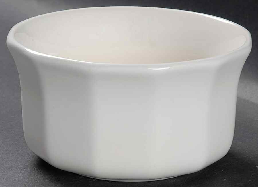 Heritage White Open Butter Tub by Pfaltzgraff-1