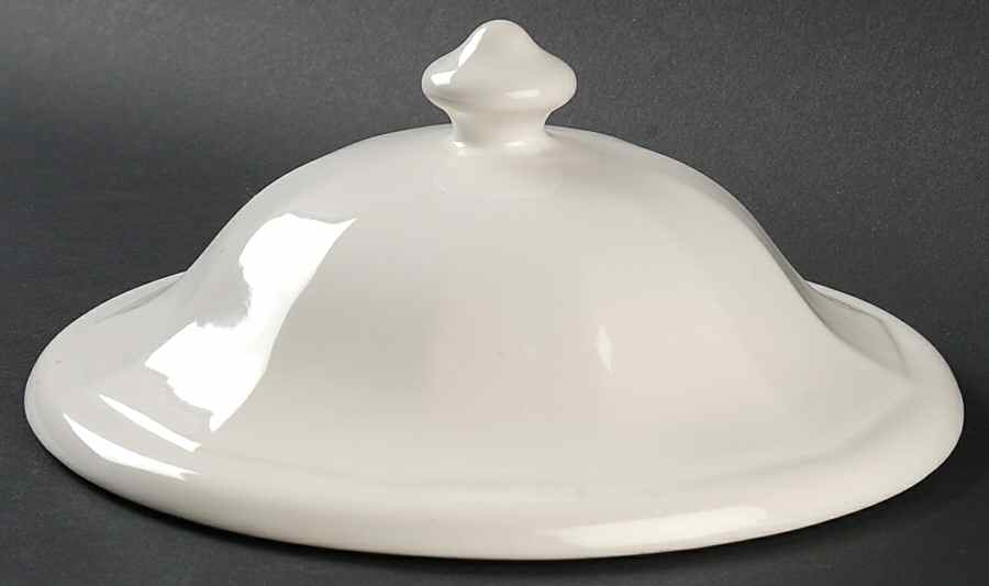 Heritage White Lid for 3 Quart Round Casserole by Pfaltzgraff-1