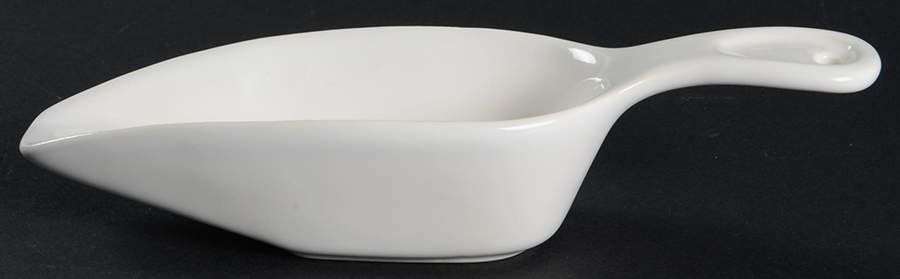 Heritage White Large Scoop by Pfaltzgraff-1