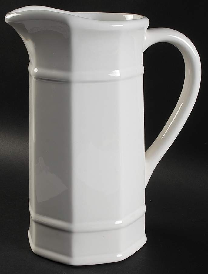 Heritage White 68 Oz Pitcher by Pfaltzgraff-1