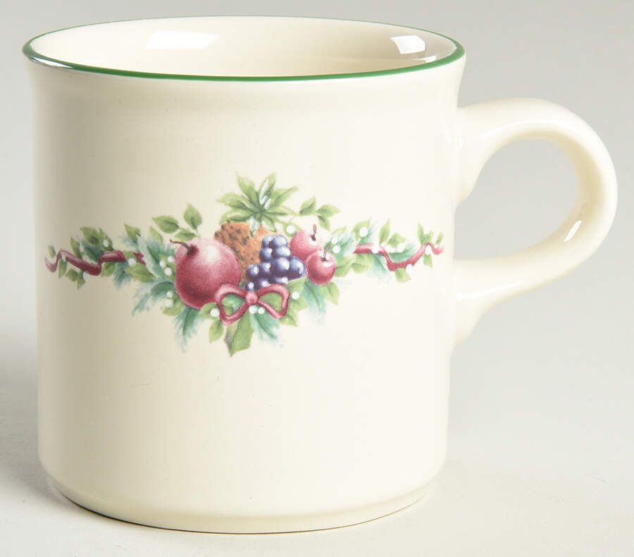 Holly Joy Flat Cup by Pfaltzgraff-1