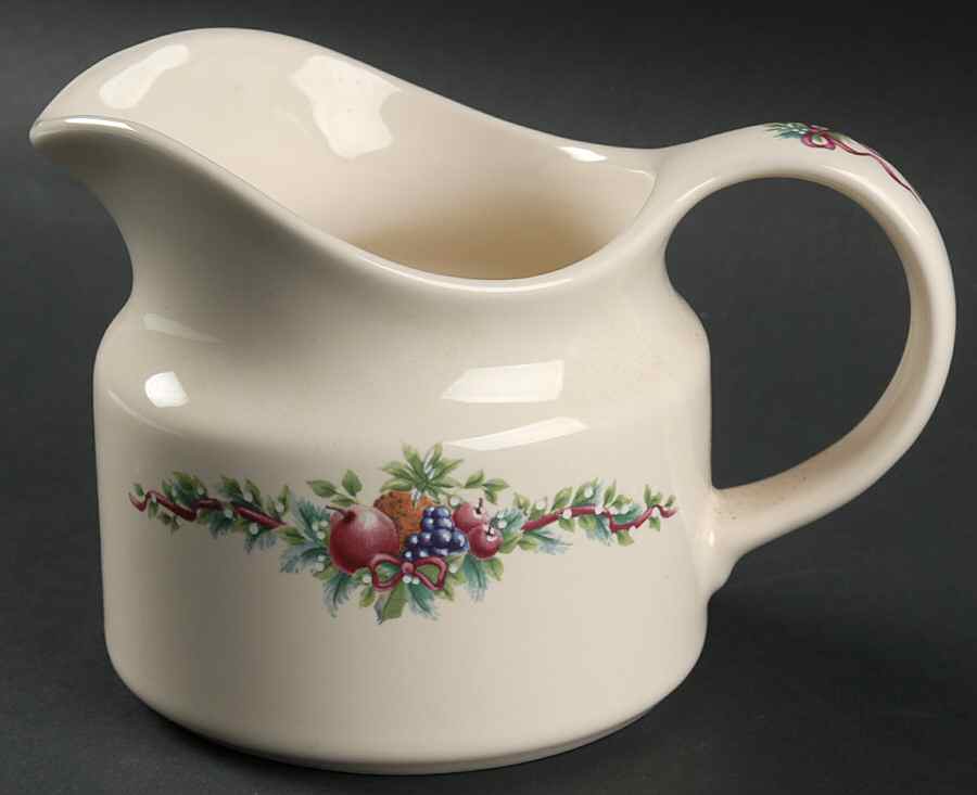 Holly Joy Gravy Boat by Pfaltzgraff-1