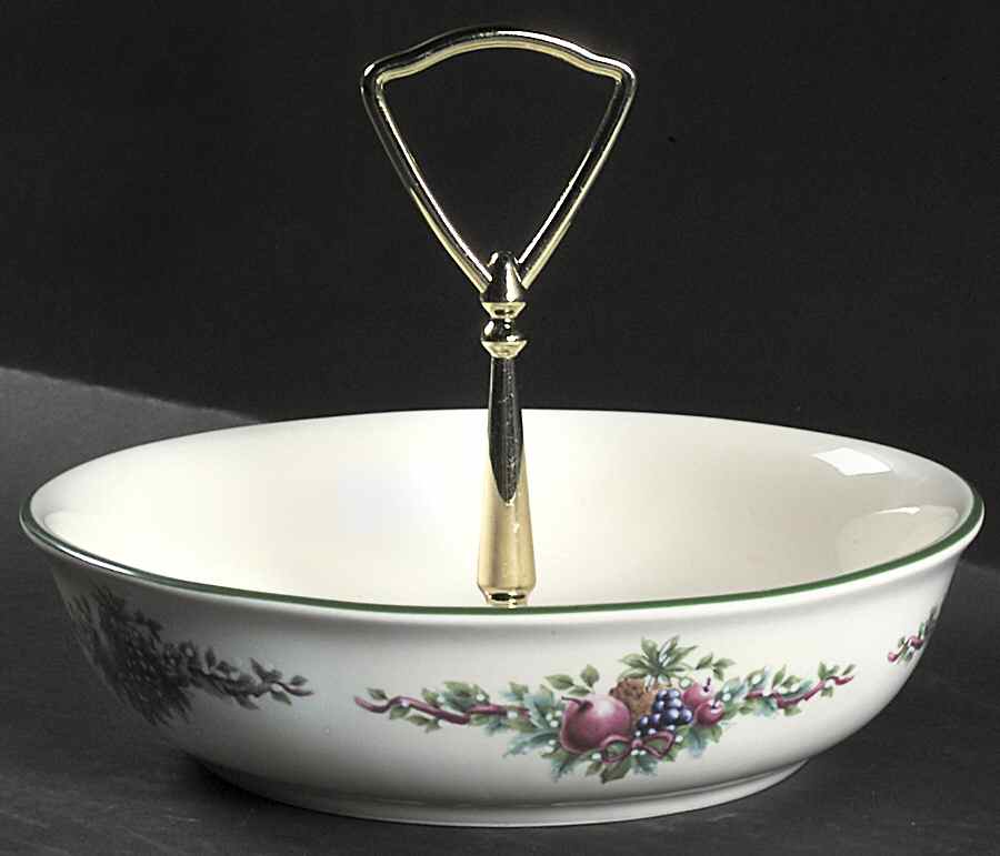 Holly Joy Open Candy Dish by Pfaltzgraff-1