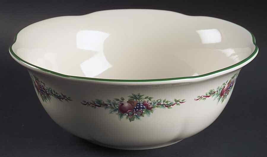 Holly Joy Holiday Serving Bowl by Pfaltzgraff-1