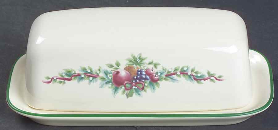 Holly Joy 1/4 Lb Covered Butter by Pfaltzgraff-1