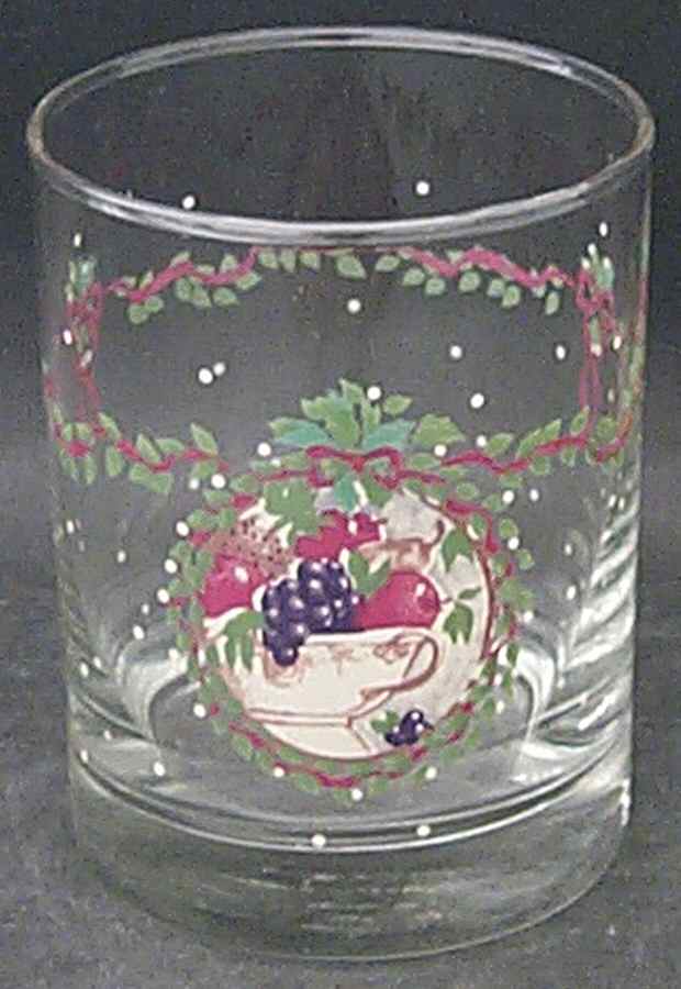 Holly Joy 12 Oz Glassware Double Old Fashioned by Pfaltzgraff-1