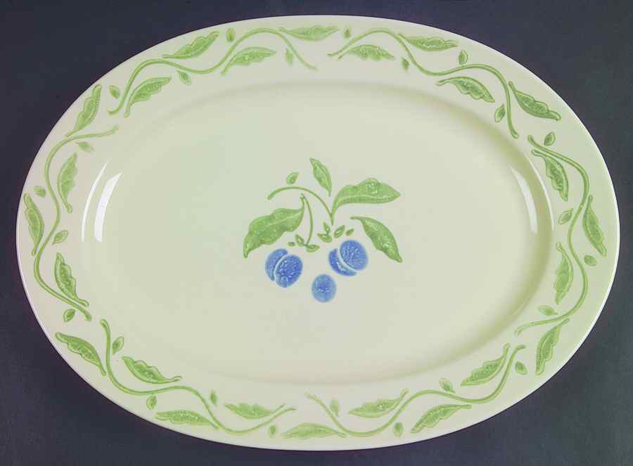 Honeybrooke 14" Oval Serving Platter by Pfaltzgraff-1