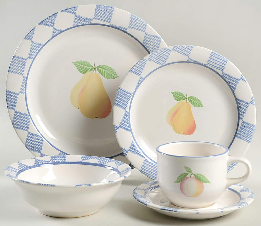 Hopscotch (Fruit) 5 Piece Place Setting by Pfaltzgraff-1
