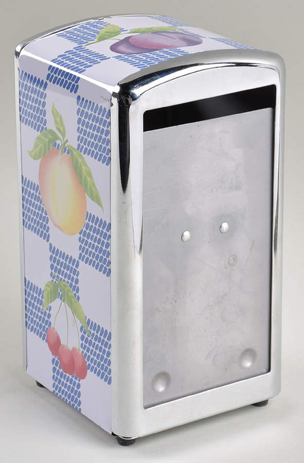 Hopscotch (Fruit) Metal Napkin Holder by Pfaltzgraff-1