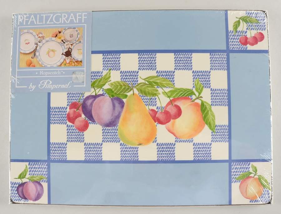 Hopscotch (Fruit) Corkboard Placemat - Set of 4 by Pfaltzgraff-1