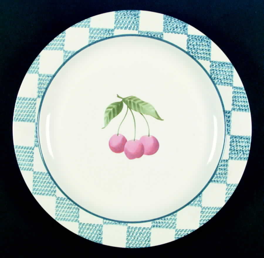 Hopscotch (Fruit) Luncheon Plate by Pfaltzgraff-1