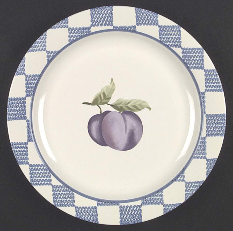 Hopscotch (Fruit) Dinner Plate by Pfaltzgraff-1