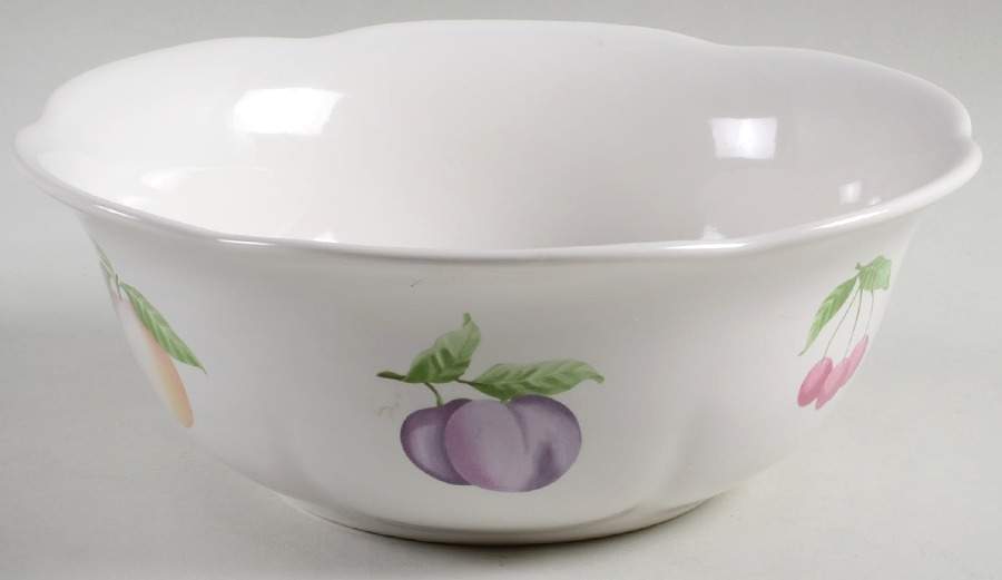 Hopscotch (Fruit) Holiday Serving Bowl by Pfaltzgraff-1