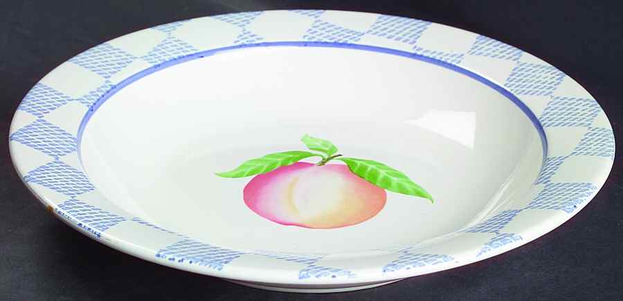 Hopscotch (Fruit) 10" Individual Pasta Bowl by Pfaltzgraff-1