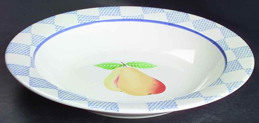 Hopscotch (Fruit) 10" Individual Pasta Bowl by Pfaltzgraff-1