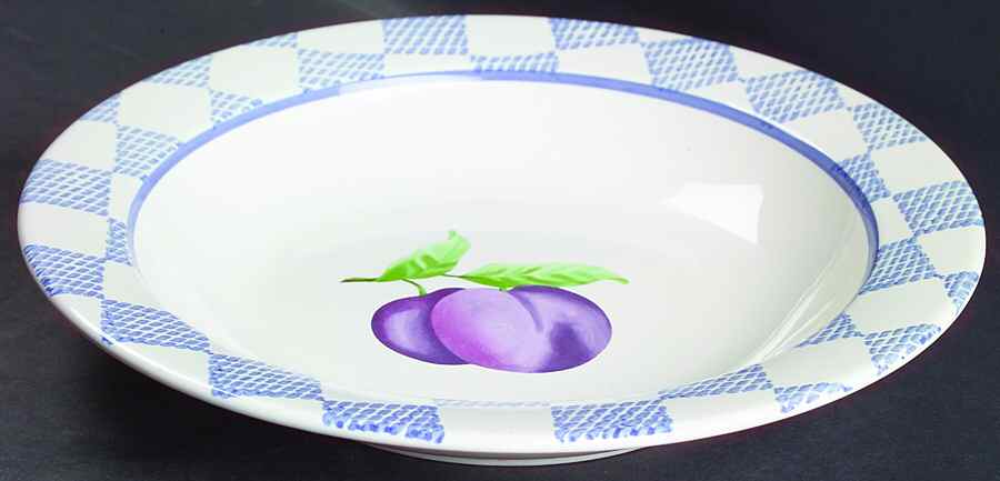Hopscotch (Fruit) 10" Individual Pasta Bowl by Pfaltzgraff-1