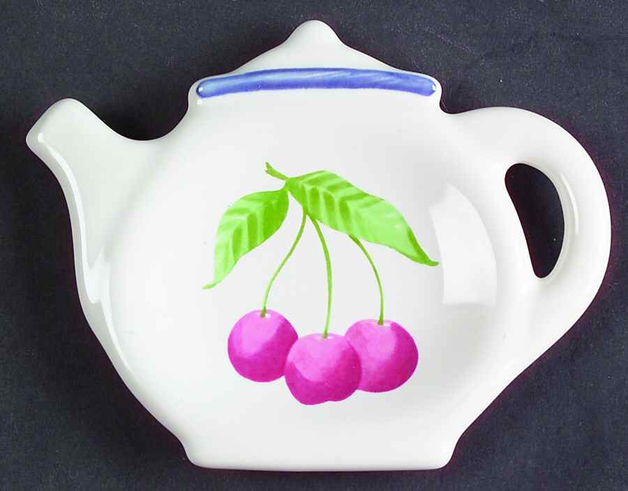 Hopscotch (Fruit) Tea Bag Holder by Pfaltzgraff-1