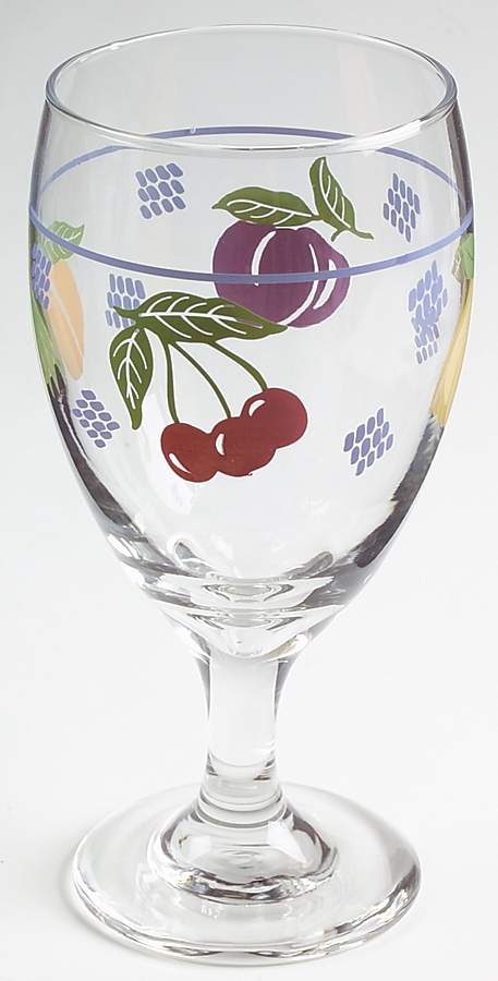 Hopscotch (Fruit) 14 Oz Glassware Iced Tea by Pfaltzgraff-1