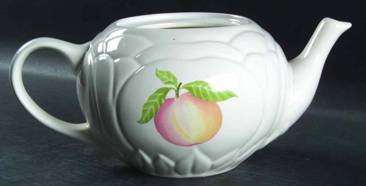 Hopscotch (Fruit) Teapot No Lid by Pfaltzgraff-1