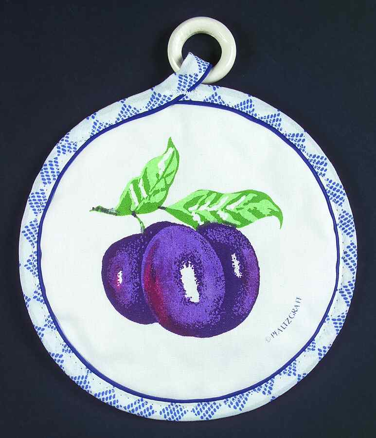 Hopscotch (Fruit) Cloth Potholder by Pfaltzgraff-1