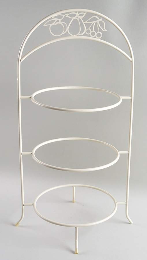 Hopscotch (Fruit) Metal Rack (Holds 3 Dinner Plates) by Pfaltzgraff-1