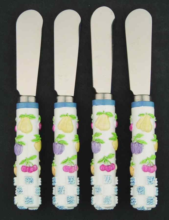 Hopscotch (Fruit) Spreader - Set of 4 by Pfaltzgraff-1