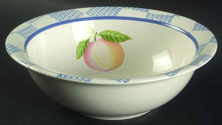 Hopscotch (Fruit) Super Soup/Cereal Bowl by Pfaltzgraff-1