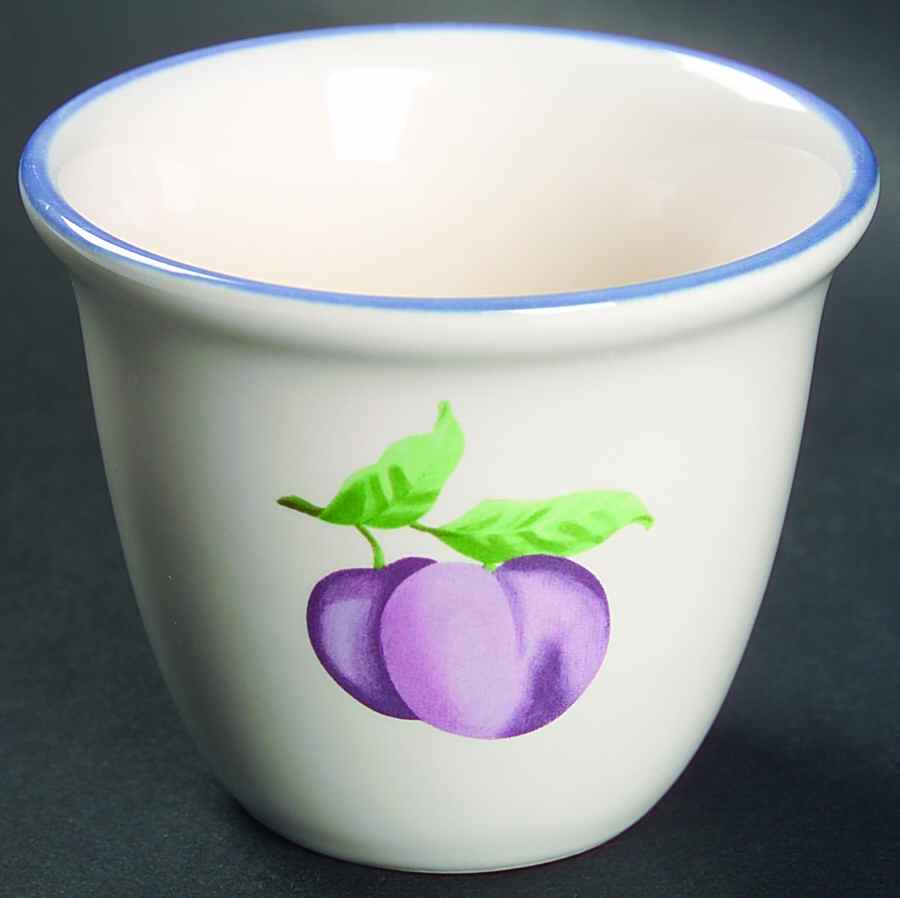 Hopscotch (Fruit) Custard Cup by Pfaltzgraff-1